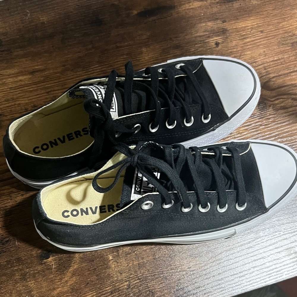 Converse Monochrome Canvas Sneakers